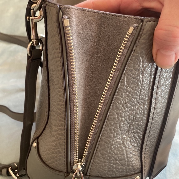 Coach Faye Convertible Backpack top handle in excellent condition - dove gray - Picture 9 of 9